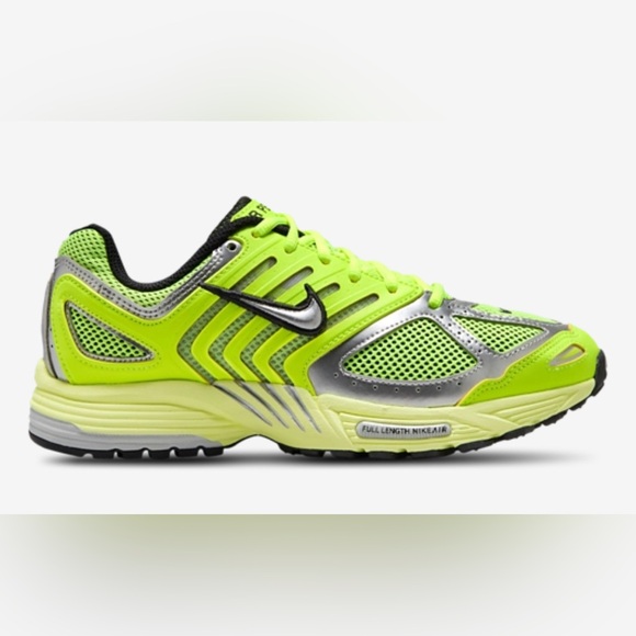 Nike Air Pegasus 2 Neon Green and Silver - Picture 1 of 1